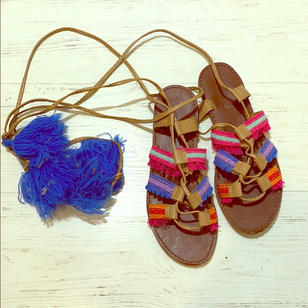 Cute wrap around sandals